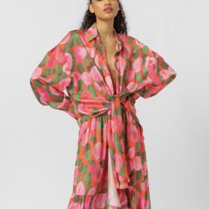 stripped jersey set top & παντελόνα sourloulou
