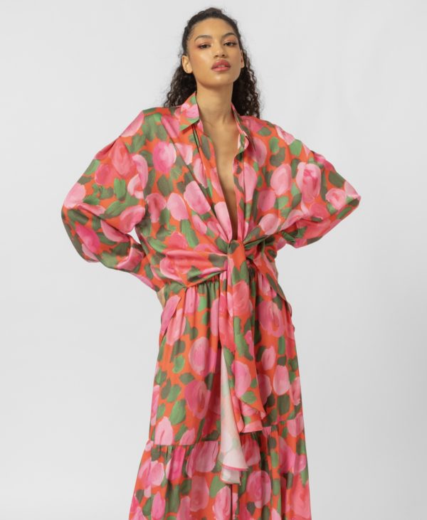 stripped jersey set top & παντελόνα sourloulou