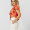 floral satin παντελοόνι-silky long skirt sourloulou
