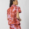 floral satin jacket