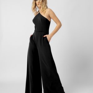 crep jumpsuit sourloulou-black
