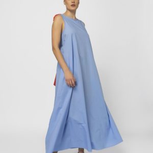 long dress with bow sourloulou