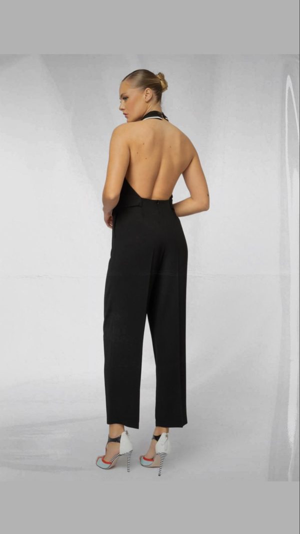 jumpsuit with open back