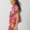 floral satin jacket