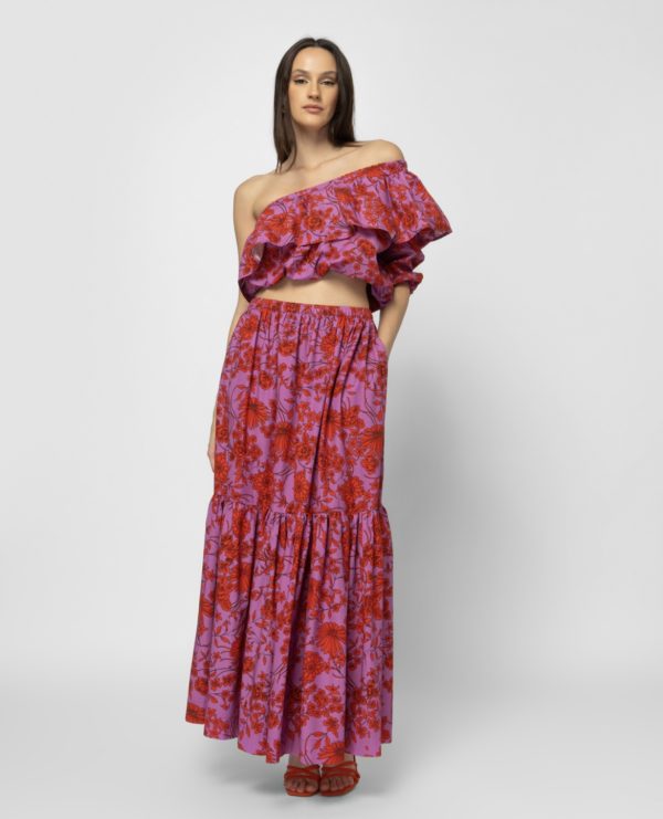 floral shirt & floral boho pants