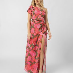 floral long occasion dress
