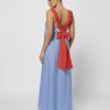 long dress with bow sourloulou