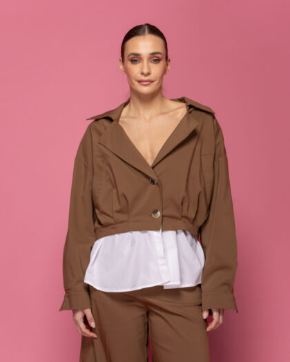 JACKET ΜΕ ΠΟΠΛΙΝΑ