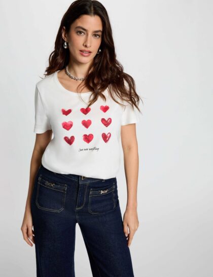 ΜΠΛΟΥΖΑ ΜΕ ΚΟΚΚΙΝΕΣ ΚΑΡΔΙΕΣ