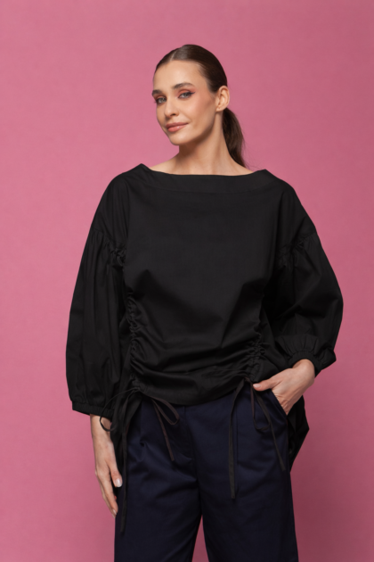 ΜΠΛΟΥΖΑ ΜΕ ΡΥΘΜΙΖΟΜΕΝΑ ΚΟΡΔΟΝΙΑ ΜΑΥΡΗ